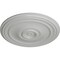 Ekena Millwork Reece Ceiling Medallion (Fits Canopies up to 6 3/4"), Hand-Painted Frost, 21"OD x 1 1/4"P CM21REFRF - alternate 5